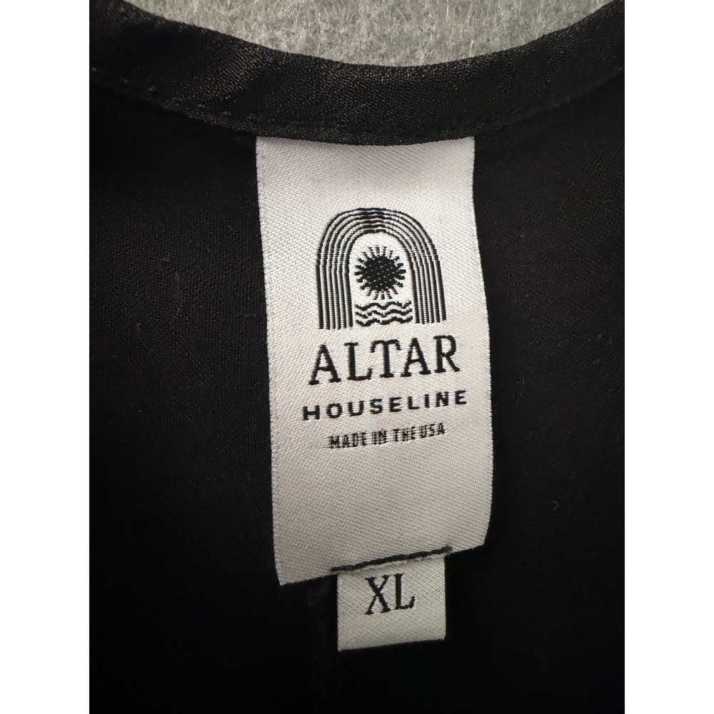 Alter PDX Houseline Romper Womens XL Black Minimalist Lagenlook Sustainable - Picture 11 of 12